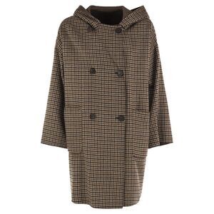 Weekend Maxmara Women Wkdbalta - Reversible Pure Virgin Wool Hooded Coat